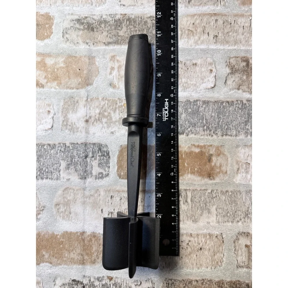 The Pampered Chef Mix N Chop Black‎ Ground Meat Chopper Masher Tool 2583
